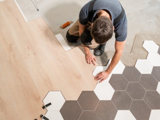 Flooring installation services in Burlington